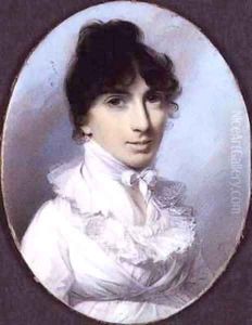 Miniature of Miss Anne Seton by George Engleheart
