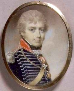 Portrait Miniature of Sir Charles Burrell Blunt