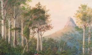 Among The Kauri, Castle Rock,1884 Among The Kauri, Castle Rock,1884