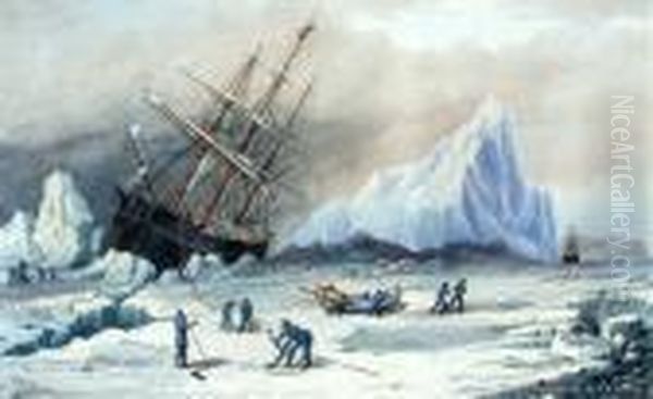 Nipped Between Icebergs - view 1