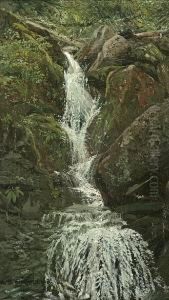 Cascade, New England by Aaron Draper Shattuck