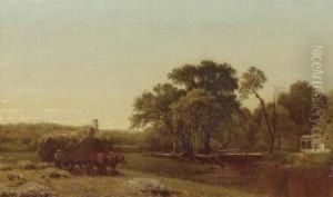 The Hay Wain, Granby, Connecticut by Aaron Draper Shattuck