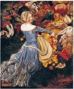 Goblin Market by John Byam Liston Shaw