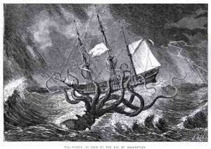 The Kraken as Seen by the Eye of Imagination by Edward Etherington