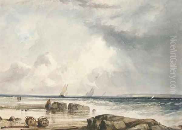 A blustery day offshore - view 1