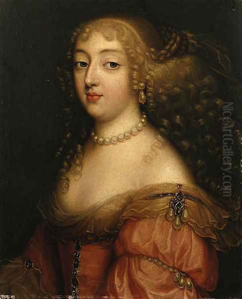 Portrait of a Lady, said to be Laura Mancini, Duchesse de Mrceur - view 1