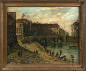 Canal Scene Canal Scene