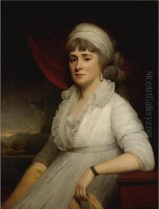 Portrait Of Mrs John Marsh, Nee Lucy Gostling
