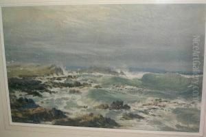 Breakers On The Shore by George Sheffield