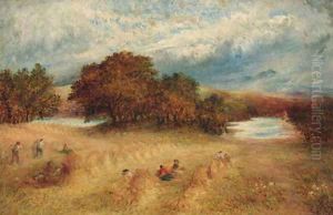 Harvest, near Barmouth by Richard Elmore