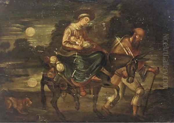 The Flight into Egypt - view 1
