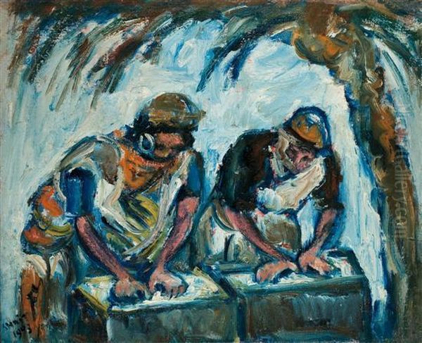 Washerwomen - view 1