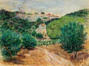 Landscape by Menachem Schmidt Shemi
