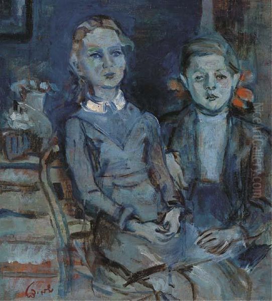 Seated Children - view 1