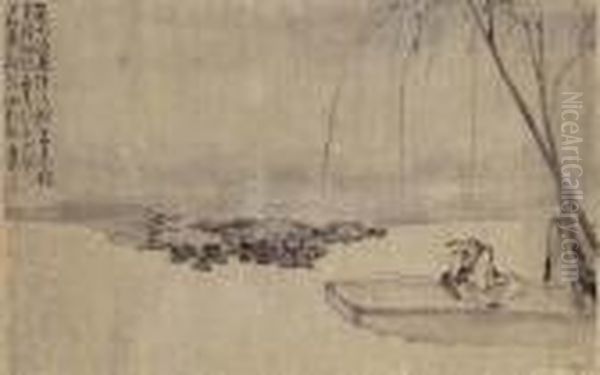 Fishing Under The Willow Trees - view 1