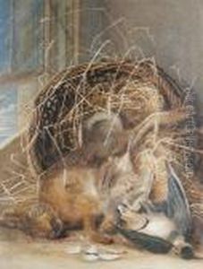 Still Life Of Dead Game by George Shepherd