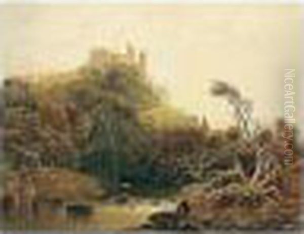 View On The River Dart By Berry Pomeroy Castle, South Devon - view 1