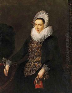 Portrait of a Lady by Nicolaes (Pickenoy) Eliasz