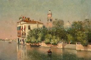 Public Gardens, Venice by Warren W. Sheppard