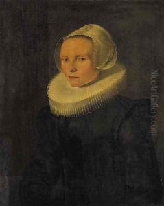 Portrait of a woman by Nicolaes (Pickenoy) Eliasz