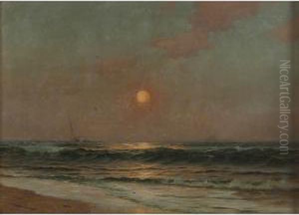 Sunset Over Water - view 1