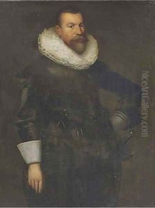 Portrait of a gentleman by Nicolaes (Pickenoy) Eliasz