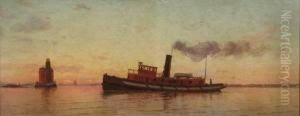 Tugboat by Warren W. Sheppard