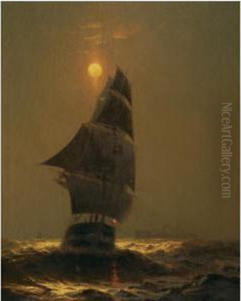 Sailing Under A Full Moon - view 1