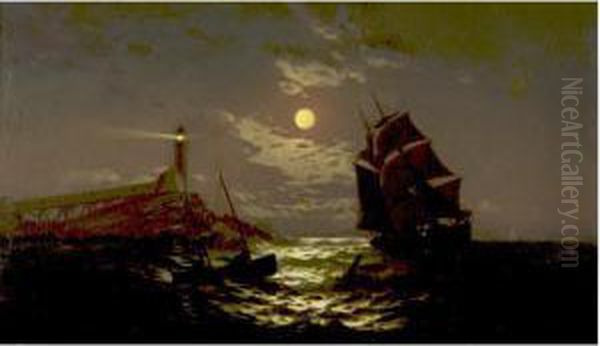 Shipping Off The Coast - view 1