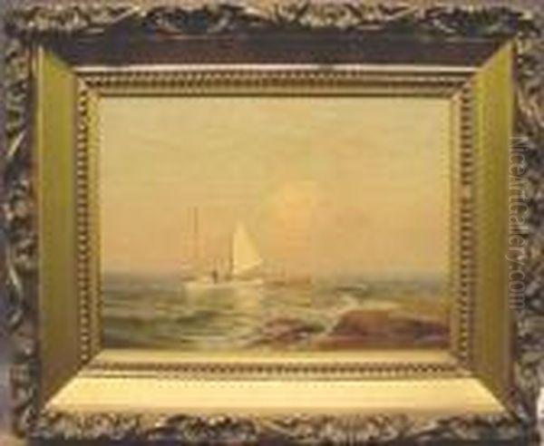 Sailing At Sunset - view 1