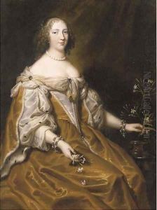 Portrait of a lady by Justus van Egmont