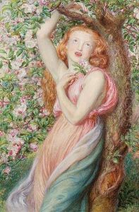 A Song Of Spring by Frederic James Shields