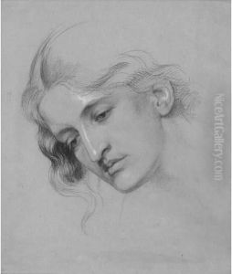 Head Study Of A Young Girl