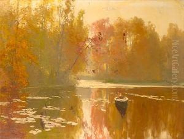 Autumnal Fishing - view 1