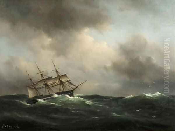 In a stiff breeze - view 1