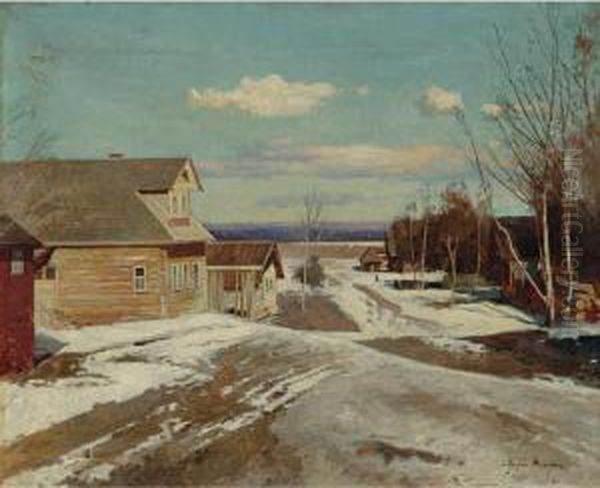 Town View, Winter - view 1