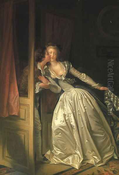 The Stolen Kiss (1) (detail) 1787-89 - view 1