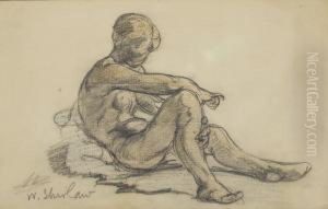 Seated Female Nude