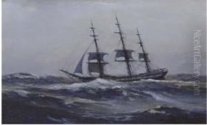 The Flying Dutchman by Walter Shirlaw