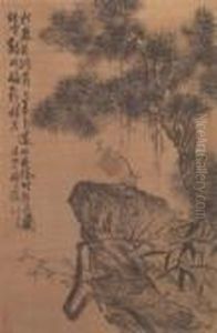 Pine, Bamboo And Plum Blossoms by Shitao Daoji