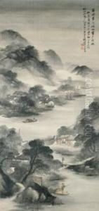 Spring Shower by Wu Shixian