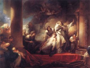 Coresus Sacrificing himself to Save Callirhoe 1765