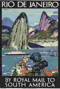 Rio De Janeiro By Royal Mail by Kenneth Denton Shoesmith