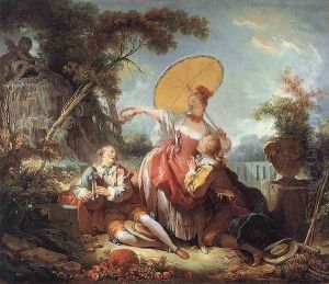 The Musical Contest 1754