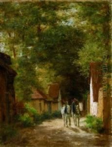 La Traversee Du Village by John-Lewis Shonborn