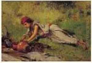 " Jeune Fille A La Riviere ". " Jeune Fille A La Riviere ".