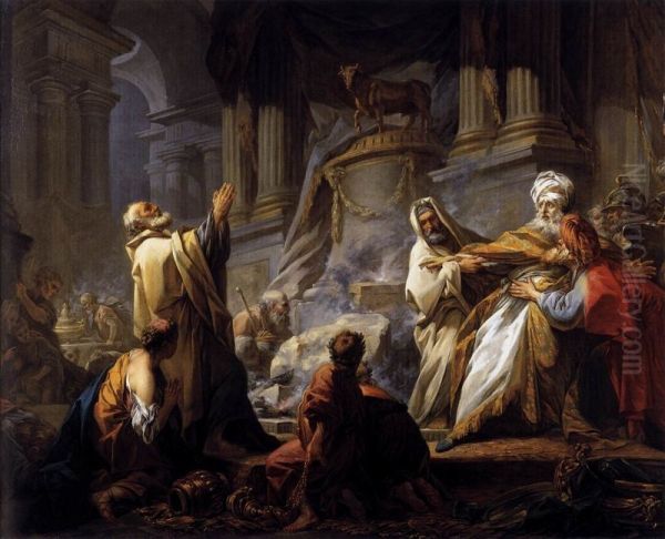 Jeroboam Offering Sacrifice for the Idol 1752 - view 1