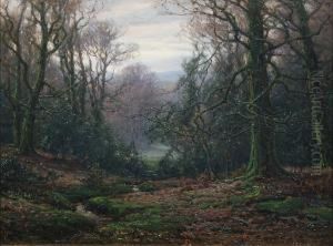 A Woodland Clearing by Frederik Golden Short