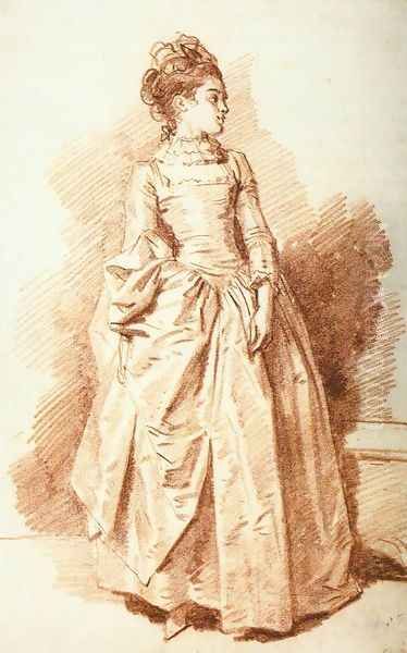 Young Woman Standing 1775-85 - view 1