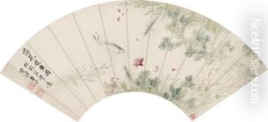 Flowers And Fish by Yun Shouping